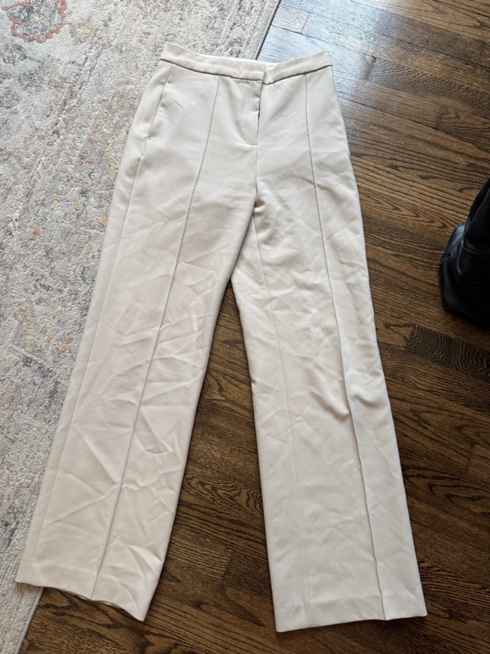 Zara Beige Tailored Dress Pants